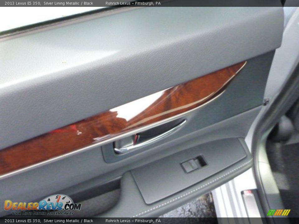 2013 Lexus ES 350 Silver Lining Metallic / Black Photo #13