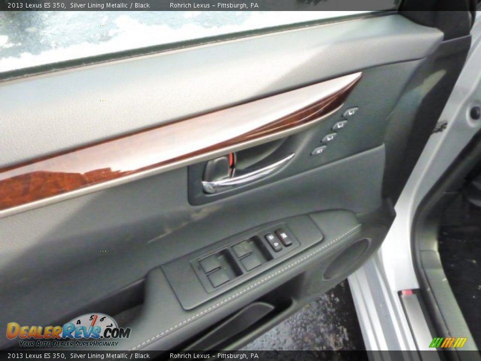 2013 Lexus ES 350 Silver Lining Metallic / Black Photo #14