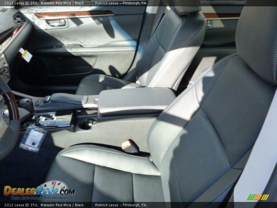 2013 Lexus ES 350 Matador Red Mica / Black Photo #10