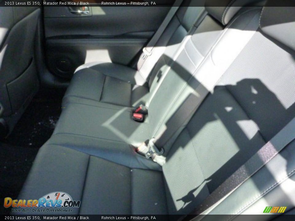 2013 Lexus ES 350 Matador Red Mica / Black Photo #11