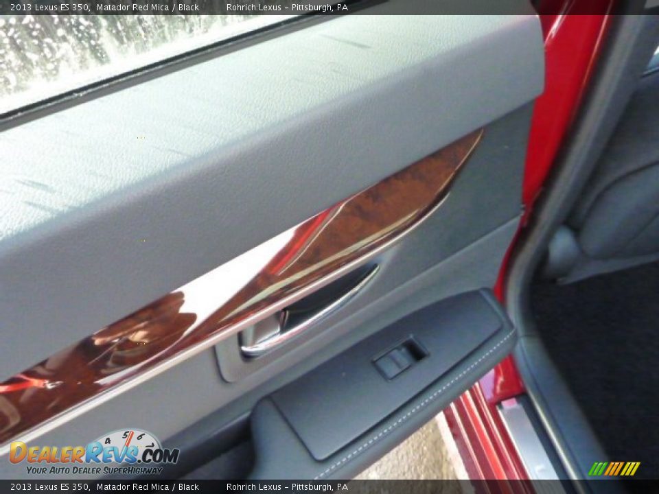 2013 Lexus ES 350 Matador Red Mica / Black Photo #13