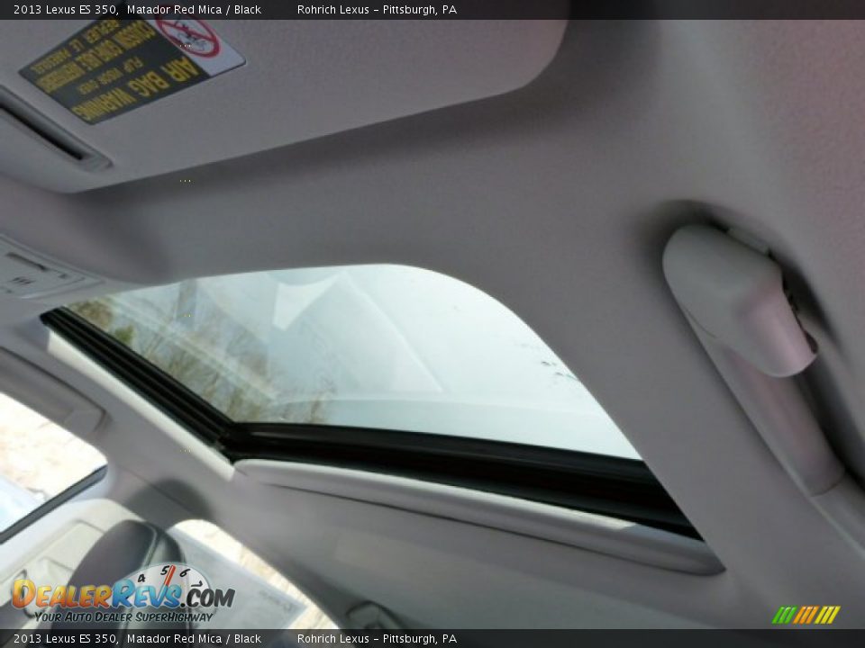 2013 Lexus ES 350 Matador Red Mica / Black Photo #15
