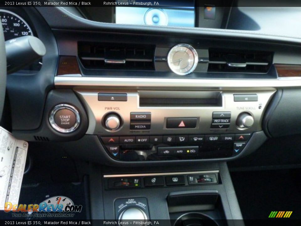2013 Lexus ES 350 Matador Red Mica / Black Photo #18