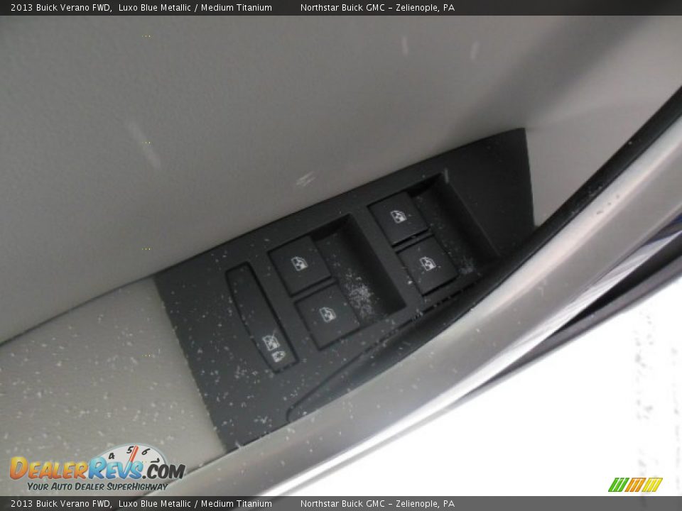 2013 Buick Verano FWD Luxo Blue Metallic / Medium Titanium Photo #15