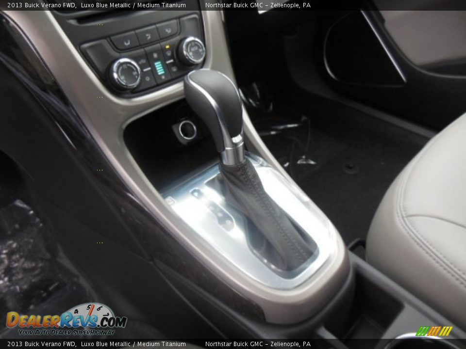 2013 Buick Verano FWD Luxo Blue Metallic / Medium Titanium Photo #17