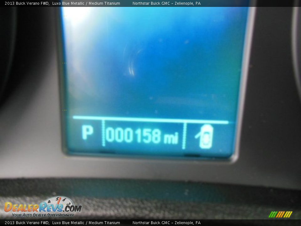 2013 Buick Verano FWD Luxo Blue Metallic / Medium Titanium Photo #19
