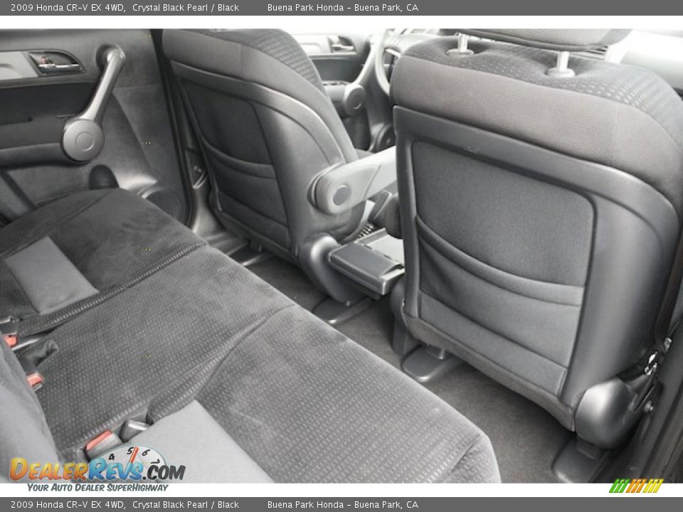 2009 Honda CR-V EX 4WD Crystal Black Pearl / Black Photo #20