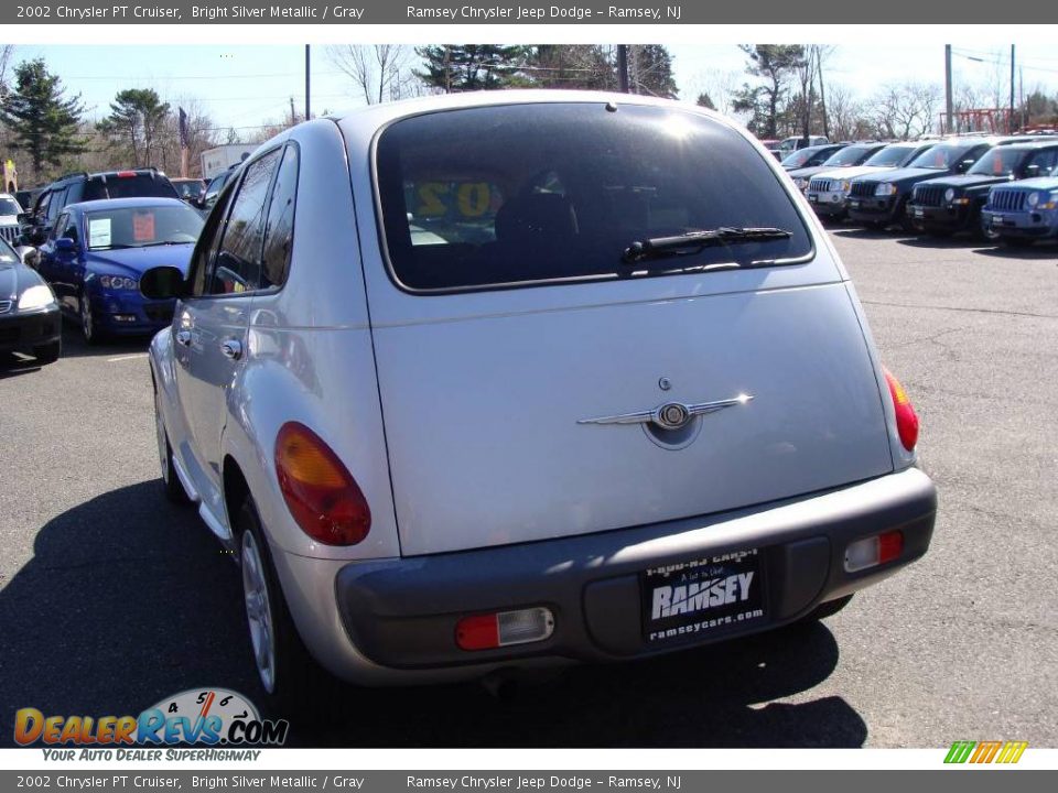 2002 Chrysler PT Cruiser Bright Silver Metallic / Gray Photo #6