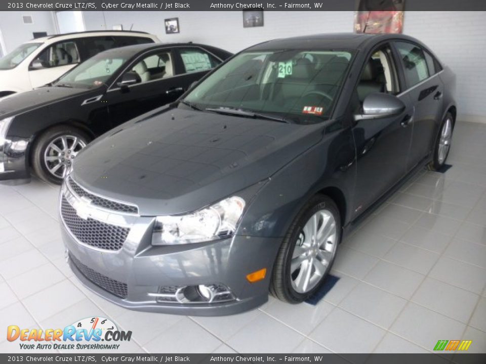 2013 Chevrolet Cruze LTZ/RS Cyber Gray Metallic / Jet Black Photo #3