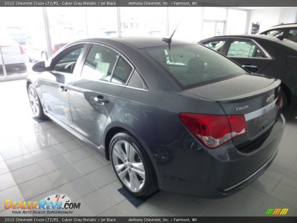 2013 Chevrolet Cruze LTZ/RS Cyber Gray Metallic / Jet Black Photo #4