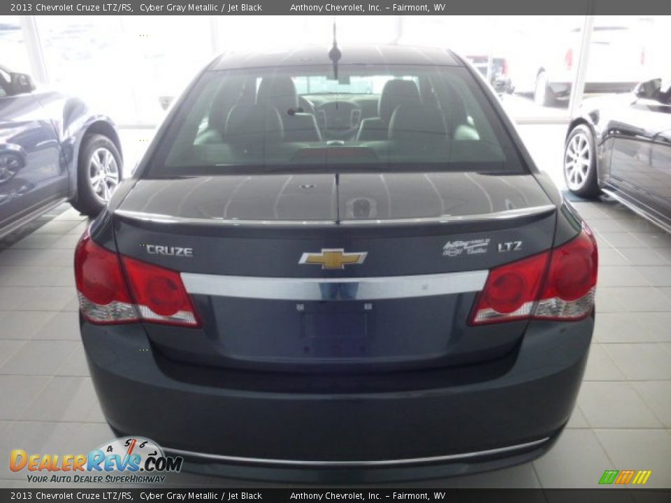 2013 Chevrolet Cruze LTZ/RS Cyber Gray Metallic / Jet Black Photo #5