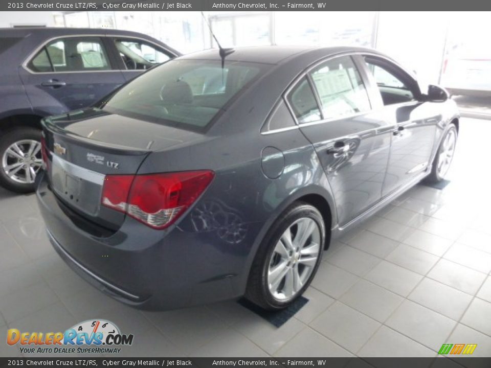 2013 Chevrolet Cruze LTZ/RS Cyber Gray Metallic / Jet Black Photo #6