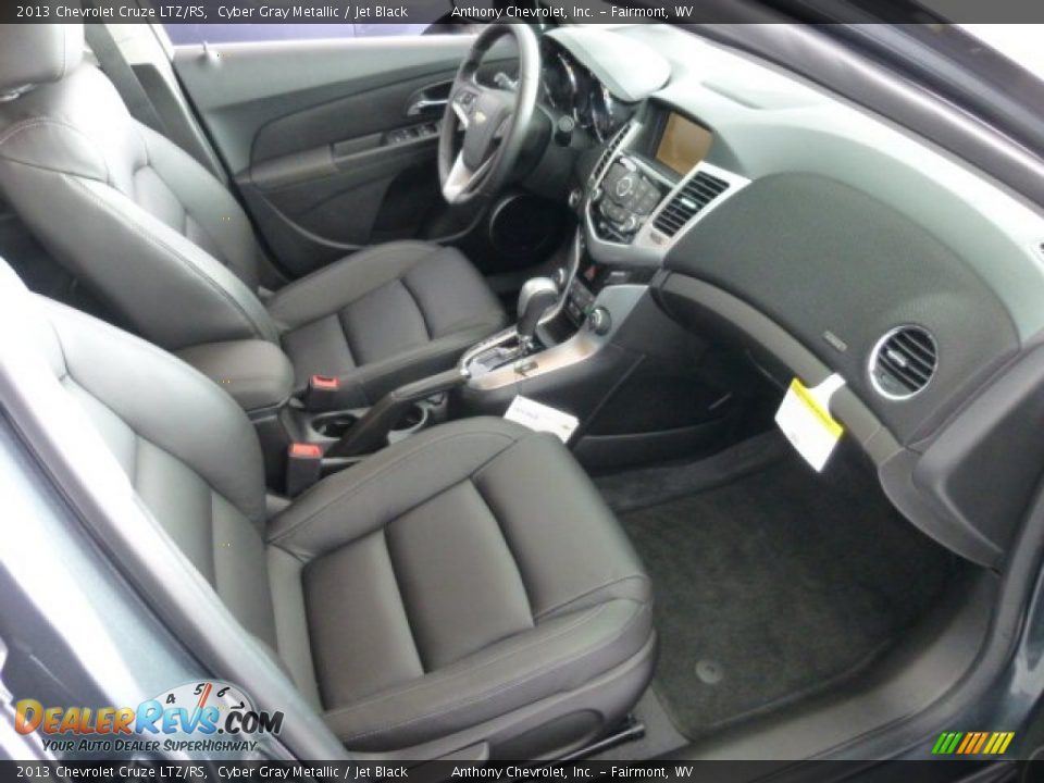 2013 Chevrolet Cruze LTZ/RS Cyber Gray Metallic / Jet Black Photo #8