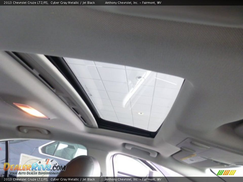 2013 Chevrolet Cruze LTZ/RS Cyber Gray Metallic / Jet Black Photo #9