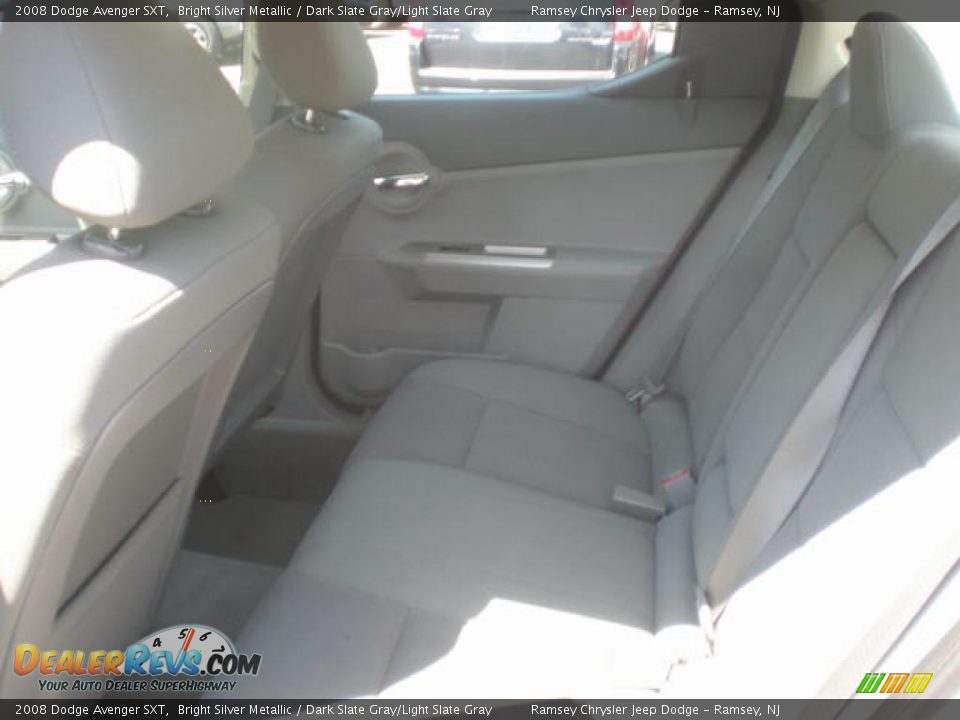 2008 Dodge Avenger SXT Bright Silver Metallic / Dark Slate Gray/Light Slate Gray Photo #4