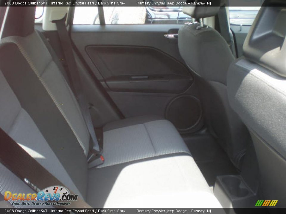 2008 Dodge Caliber SXT Inferno Red Crystal Pearl / Dark Slate Gray Photo #4