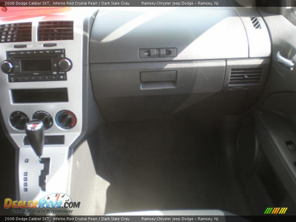 2008 Dodge Caliber SXT Inferno Red Crystal Pearl / Dark Slate Gray Photo #5