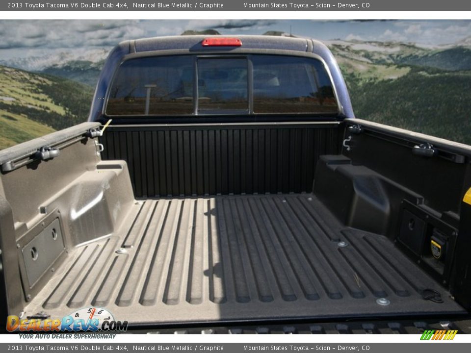 2013 Toyota Tacoma V6 Double Cab 4x4 Nautical Blue Metallic / Graphite Photo #8