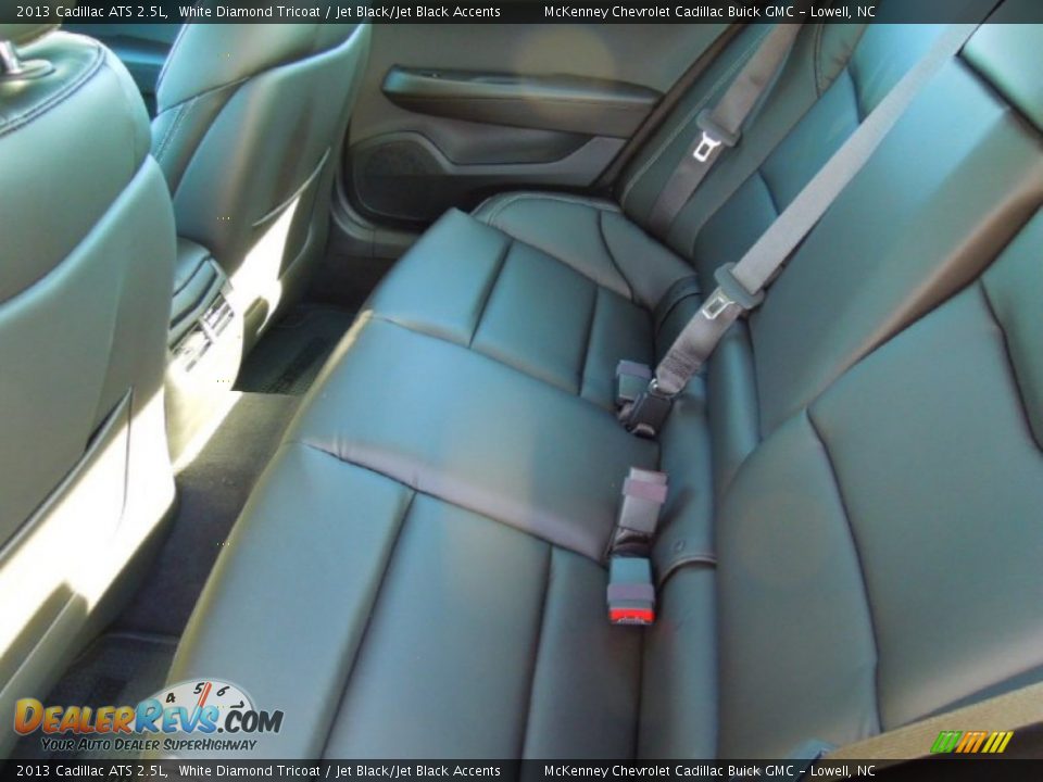 2013 Cadillac ATS 2.5L White Diamond Tricoat / Jet Black/Jet Black Accents Photo #18