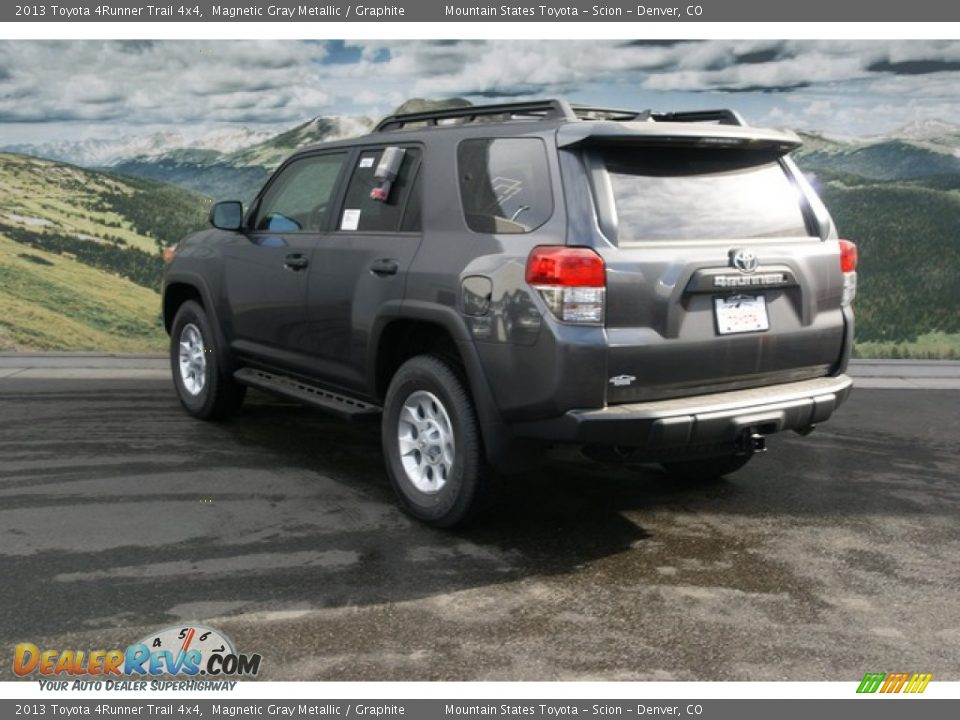 2013 Toyota 4Runner Trail 4x4 Magnetic Gray Metallic / Graphite Photo #2