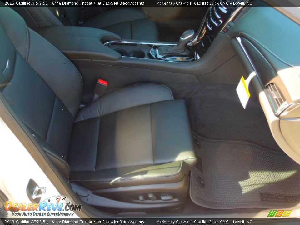 2013 Cadillac ATS 2.5L White Diamond Tricoat / Jet Black/Jet Black Accents Photo #20