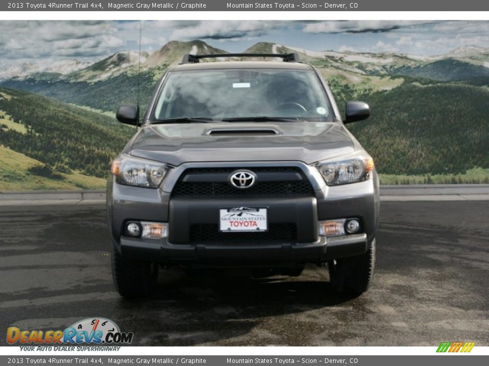 2013 Toyota 4Runner Trail 4x4 Magnetic Gray Metallic / Graphite Photo #3