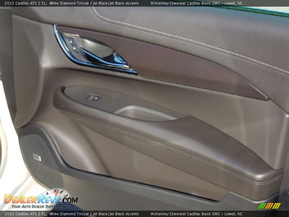 2013 Cadillac ATS 2.5L White Diamond Tricoat / Jet Black/Jet Black Accents Photo #21