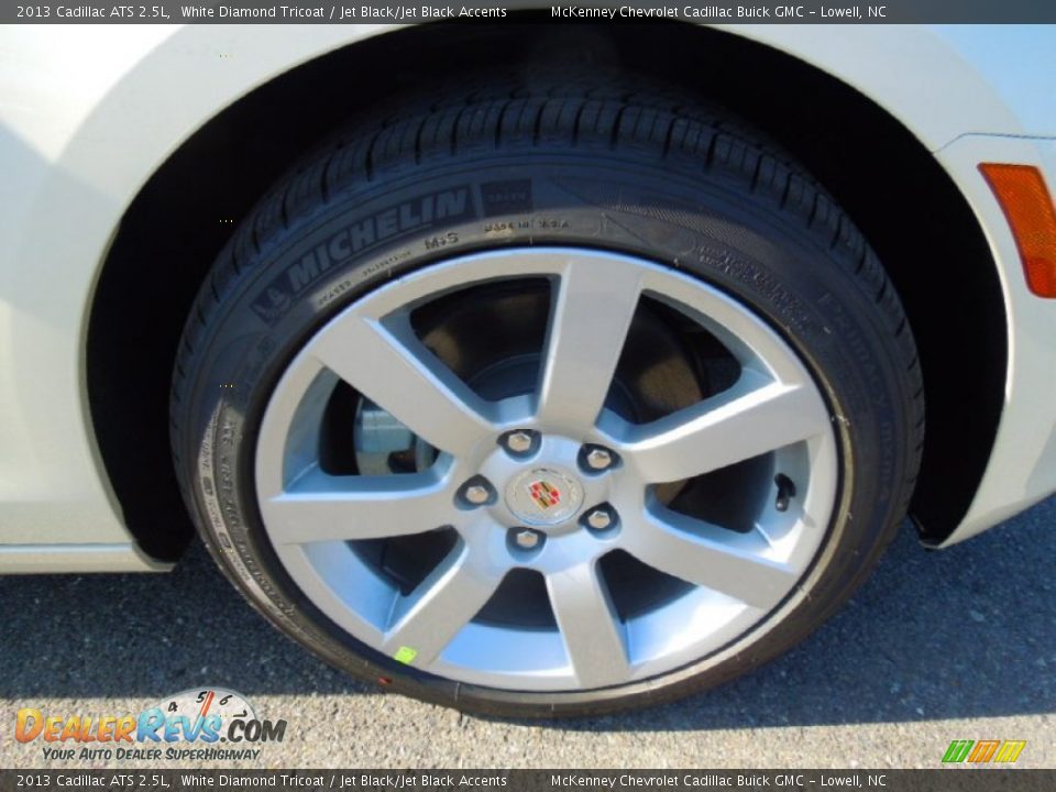 2013 Cadillac ATS 2.5L White Diamond Tricoat / Jet Black/Jet Black Accents Photo #22