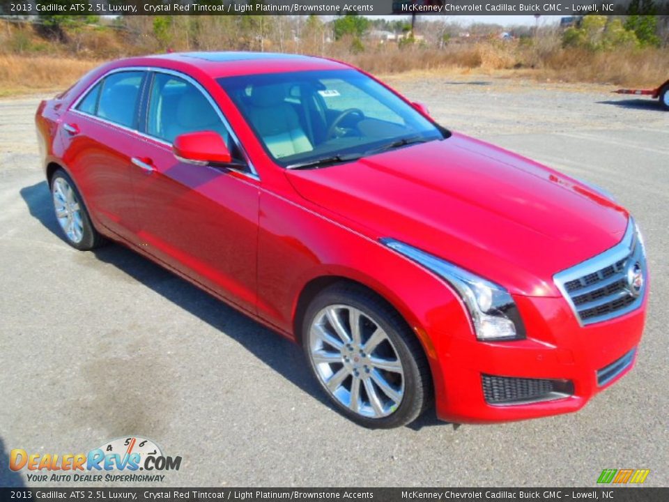 Front 3/4 View of 2013 Cadillac ATS 2.5L Luxury Photo #2