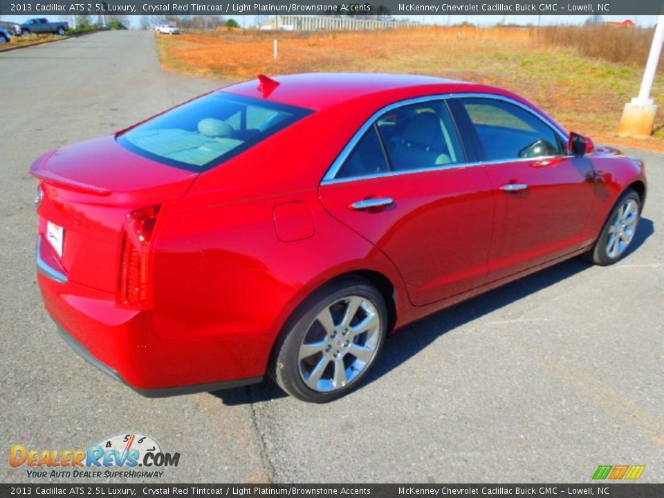 Crystal Red Tintcoat 2013 Cadillac ATS 2.5L Luxury Photo #5