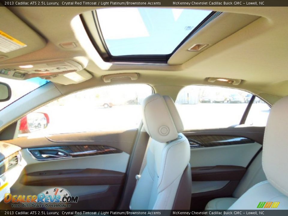 Sunroof of 2013 Cadillac ATS 2.5L Luxury Photo #10