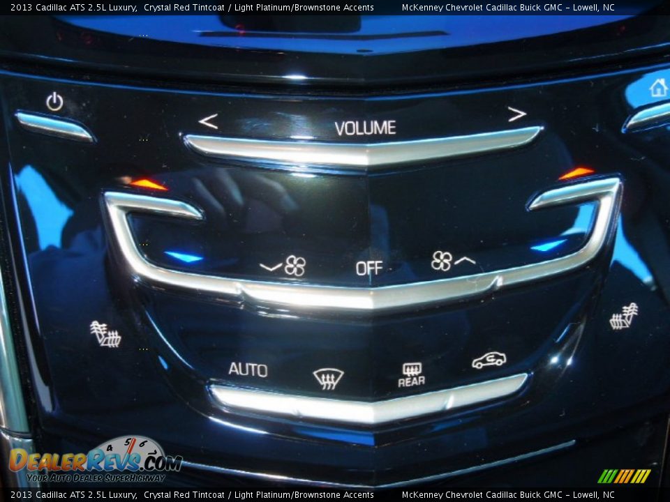 Controls of 2013 Cadillac ATS 2.5L Luxury Photo #14