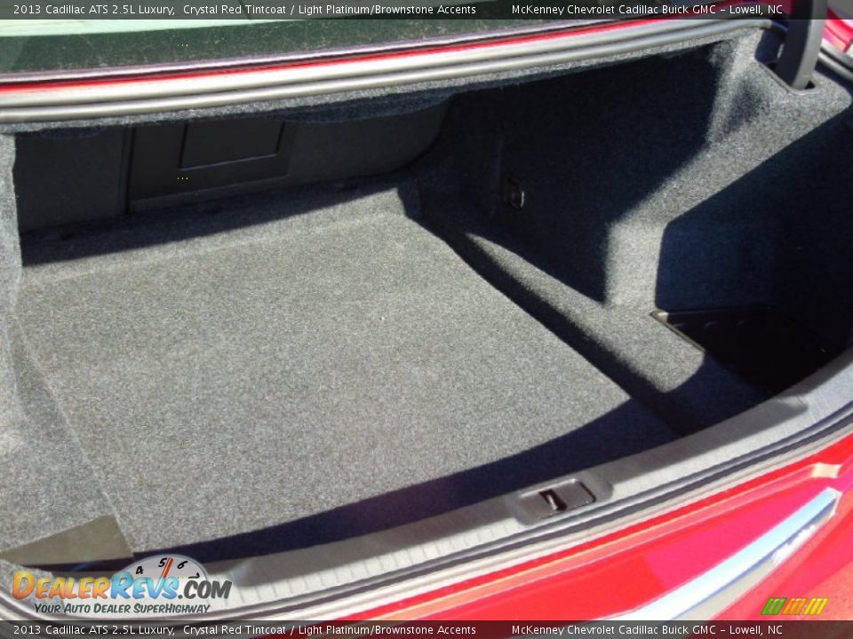 2013 Cadillac ATS 2.5L Luxury Trunk Photo #20