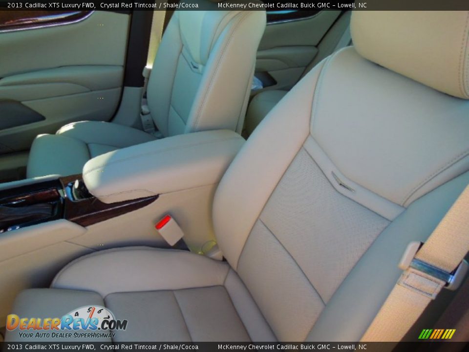 2013 Cadillac XTS Luxury FWD Crystal Red Tintcoat / Shale/Cocoa Photo #9