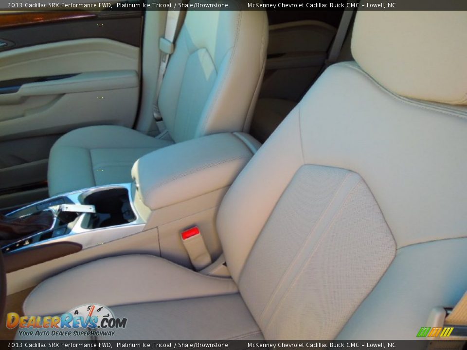 2013 Cadillac SRX Performance FWD Platinum Ice Tricoat / Shale/Brownstone Photo #9