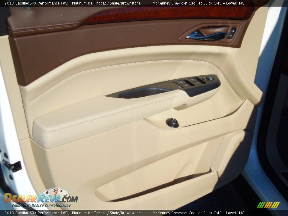 2013 Cadillac SRX Performance FWD Platinum Ice Tricoat / Shale/Brownstone Photo #10