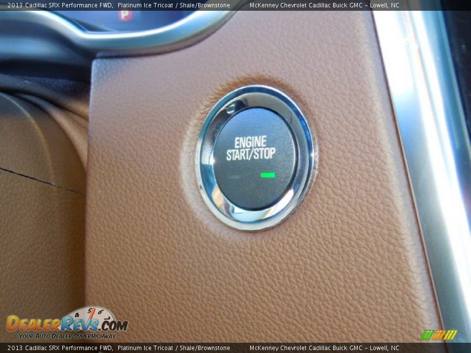 2013 Cadillac SRX Performance FWD Platinum Ice Tricoat / Shale/Brownstone Photo #14