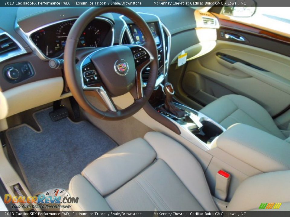 2013 Cadillac SRX Performance FWD Platinum Ice Tricoat / Shale/Brownstone Photo #25