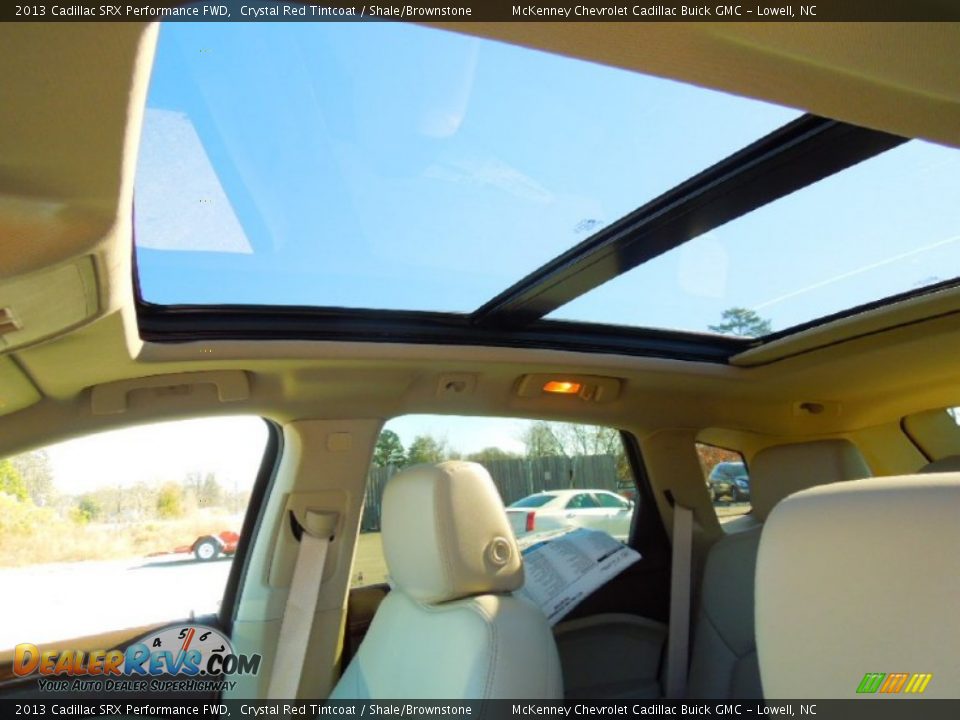 2013 Cadillac SRX Performance FWD Crystal Red Tintcoat / Shale/Brownstone Photo #12