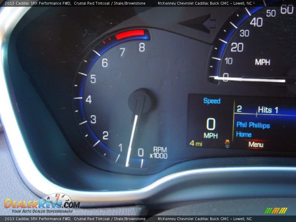 2013 Cadillac SRX Performance FWD Crystal Red Tintcoat / Shale/Brownstone Photo #18