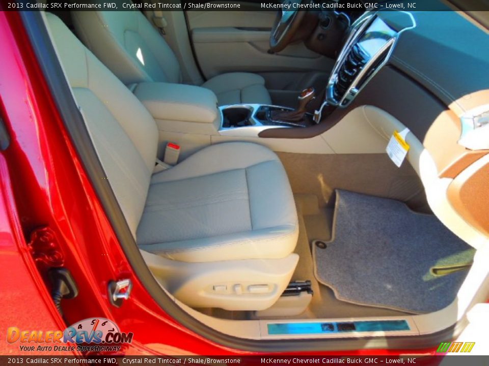 2013 Cadillac SRX Performance FWD Crystal Red Tintcoat / Shale/Brownstone Photo #21