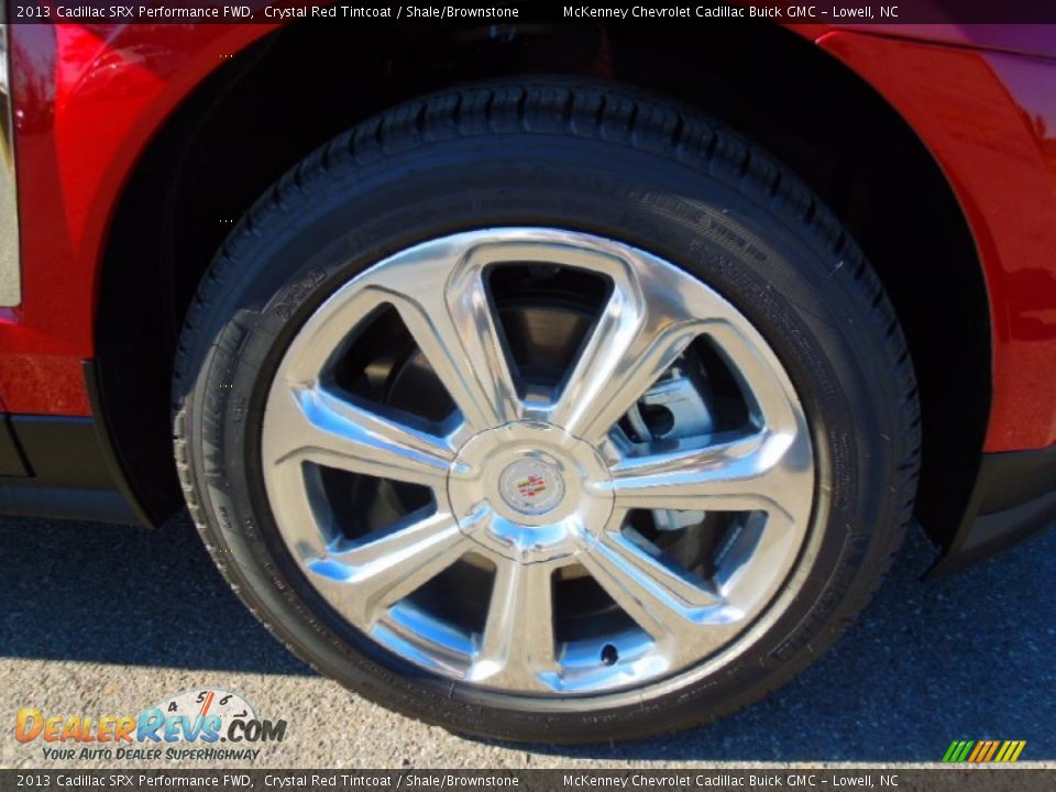2013 Cadillac SRX Performance FWD Crystal Red Tintcoat / Shale/Brownstone Photo #23