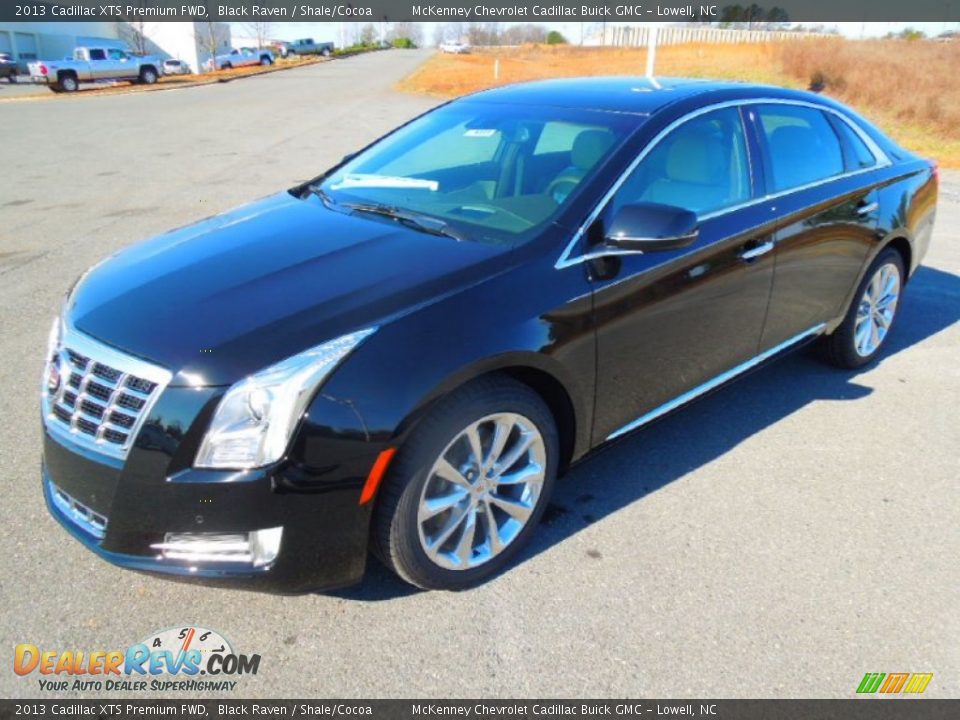 2013 Cadillac XTS Premium FWD Black Raven / Shale/Cocoa Photo #1