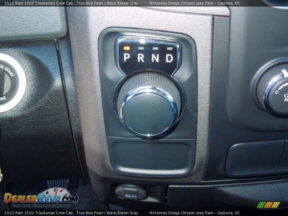 2013 Ram 1500 Tradesman Crew Cab True Blue Pearl / Black/Diesel Gray Photo #12
