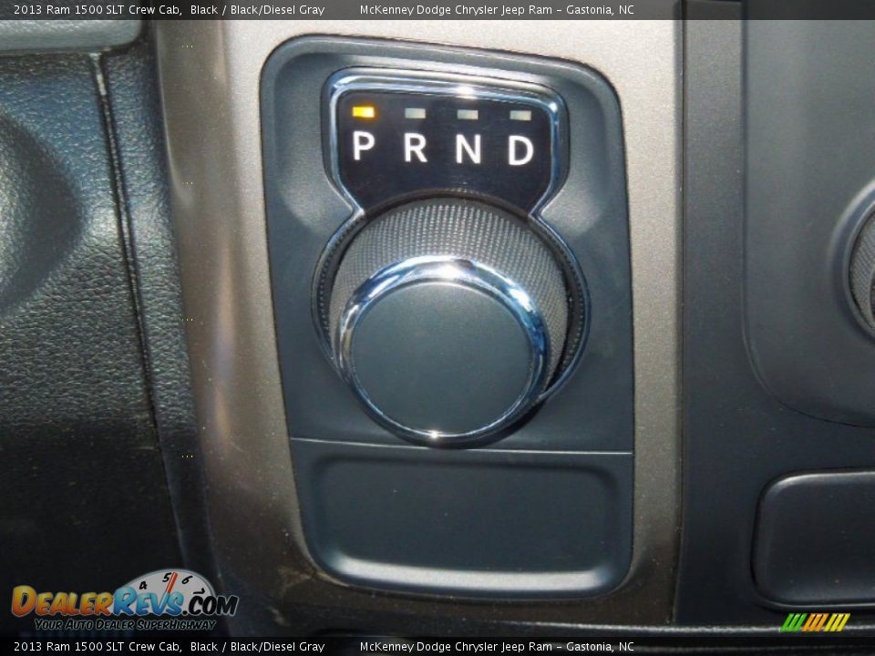 2013 Ram 1500 SLT Crew Cab Black / Black/Diesel Gray Photo #13