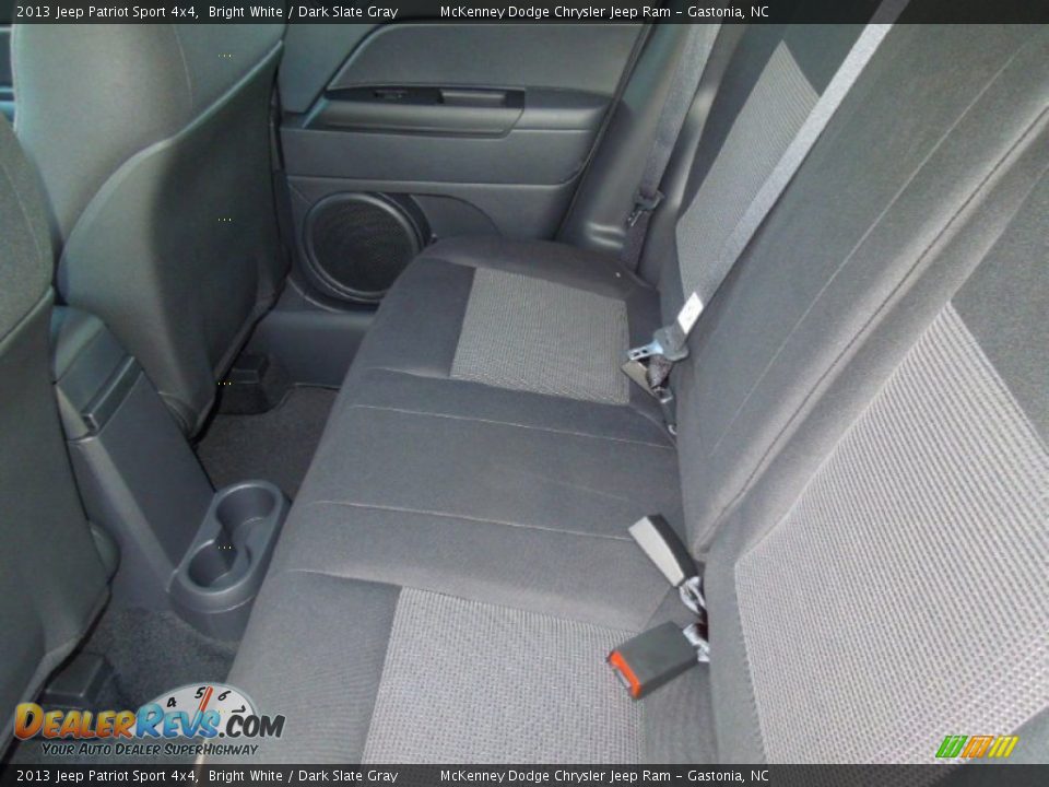 2013 Jeep Patriot Sport 4x4 Bright White / Dark Slate Gray Photo #18