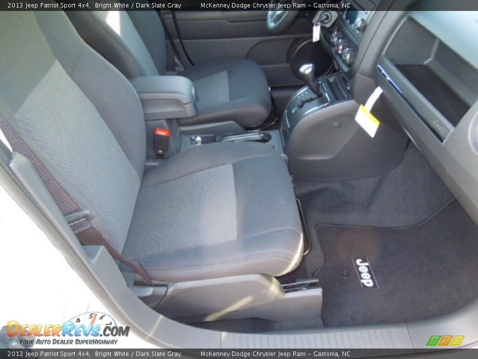 2013 Jeep Patriot Sport 4x4 Bright White / Dark Slate Gray Photo #20