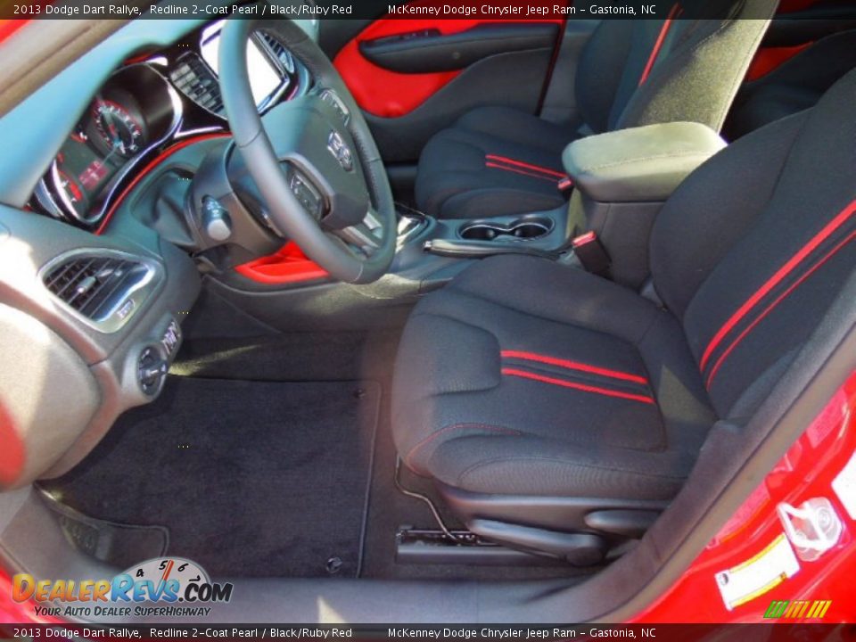Front Seat of 2013 Dodge Dart Rallye Photo #8