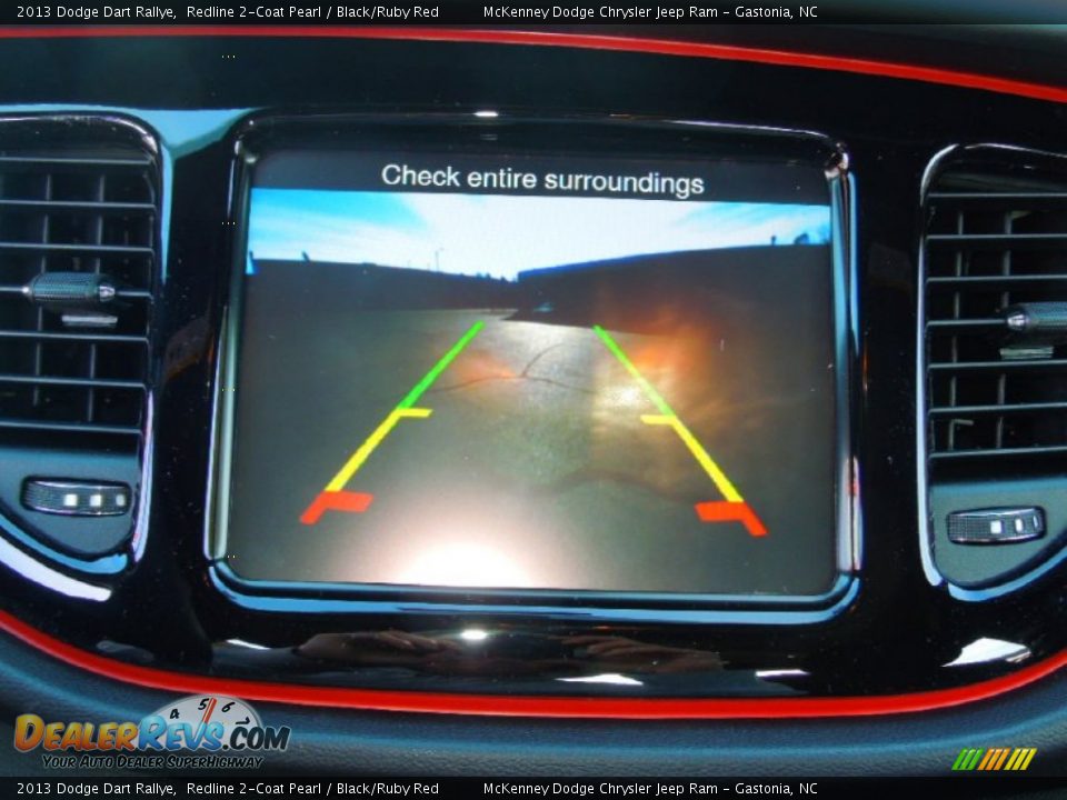 2013 Dodge Dart Rallye Redline 2-Coat Pearl / Black/Ruby Red Photo #15