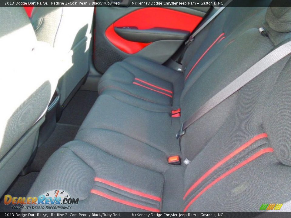 Rear Seat of 2013 Dodge Dart Rallye Photo #18